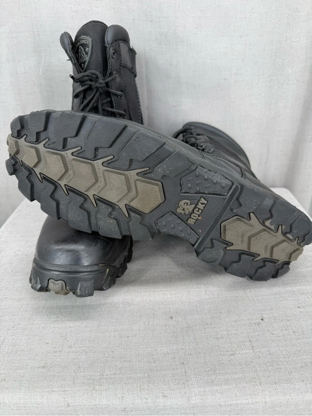 Rocky Alpha Force Zipper Waterproof Public Service Boot FQ0002173 Sz 8
